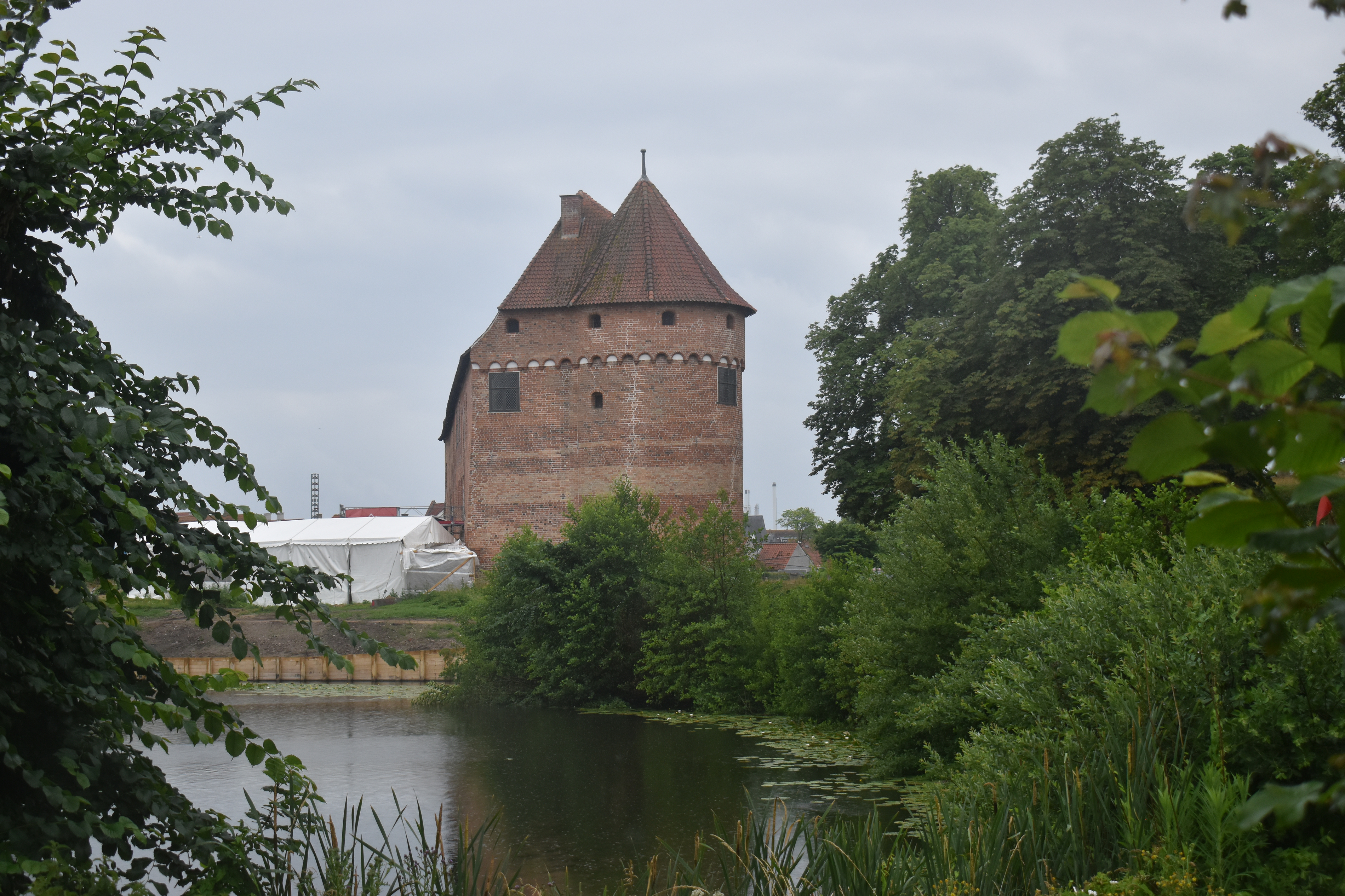 Nyborg Slot og naturen omkring det