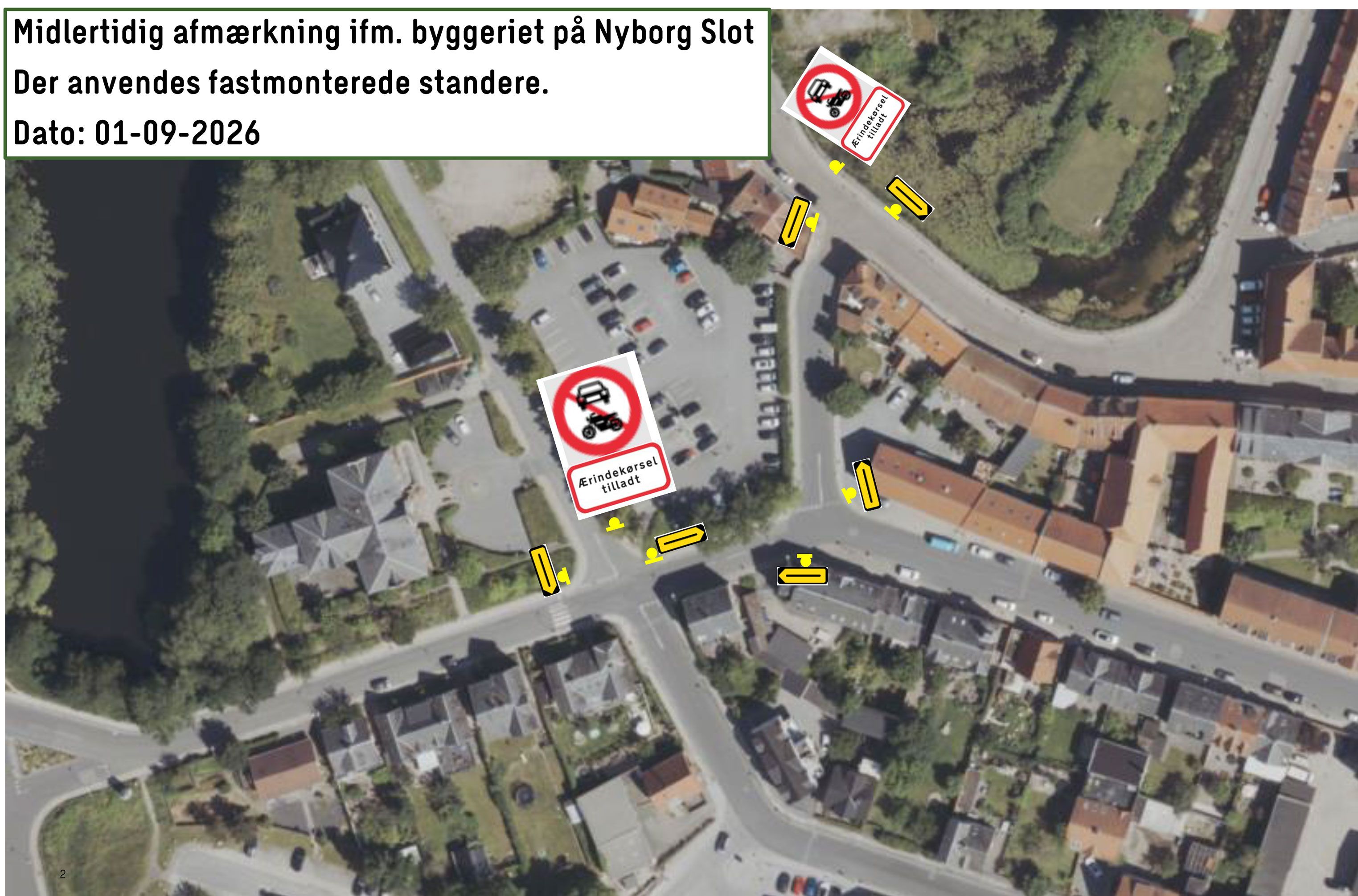 Afspærringsplan Slotsgade, Nyborg